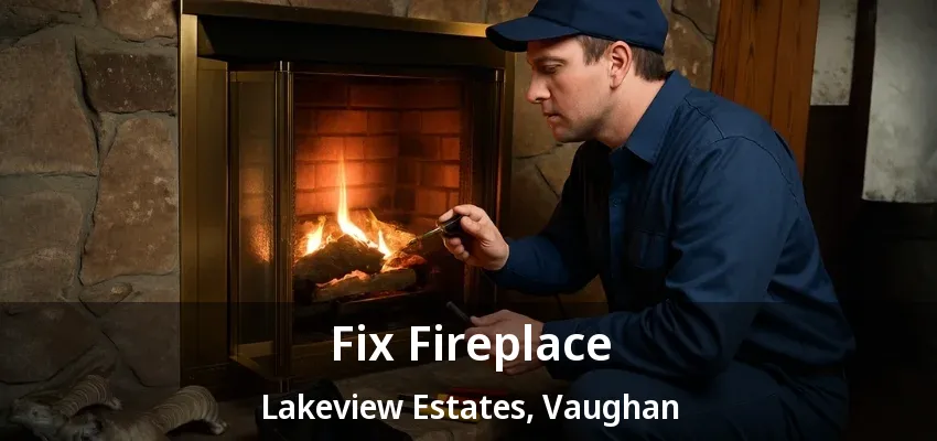 Fix Fireplace Lakeview Estates, Vaughan - ON