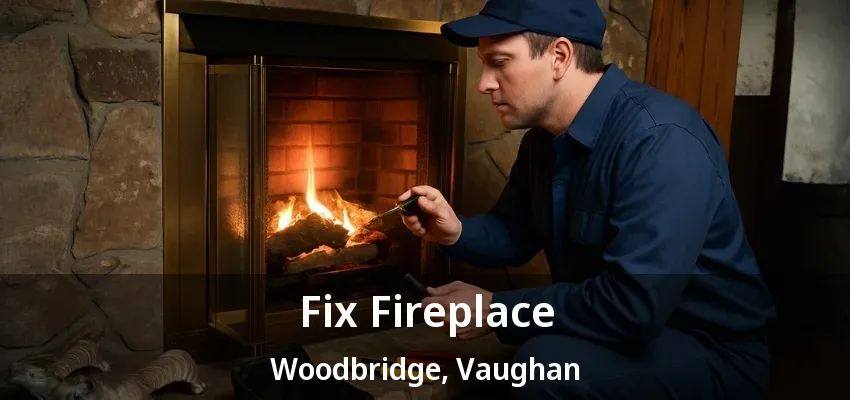 Fix Fireplace Woodbridge, Vaughan - ON