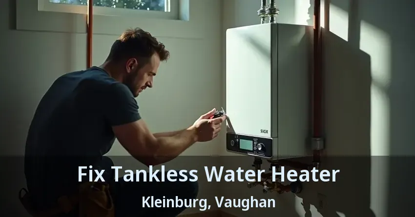 Fix Tankless Water Heater Kleinburg, Vaughan - ON Fix Tankless Water Heater Kleinburg, Vaughan - ON