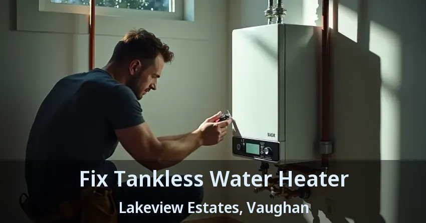 Fix Tankless Water Heater Lakeview Estates, Vaughan - ON Fix Tankless Water Heater Lakeview Estates, Vaughan - ON