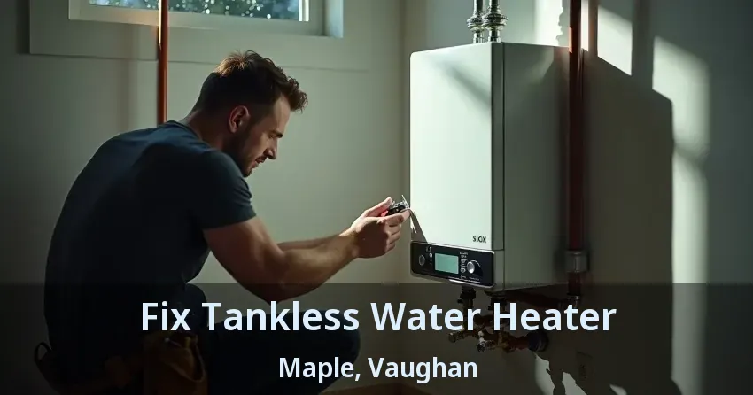 Fix Tankless Water Heater Maple, Vaughan - ON Fix Tankless Water Heater Maple, Vaughan - ON
