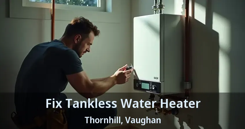 Fix Tankless Water Heater Thornhill, Vaughan - ON Fix Tankless Water Heater Thornhill, Vaughan - ON