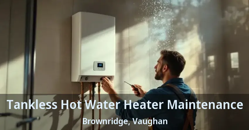 Tankless Hot Water Heater Maintenance Brownridge, Vaughan - ON Tankless Hot Water Heater Maintenance Brownridge, Vaughan - ON