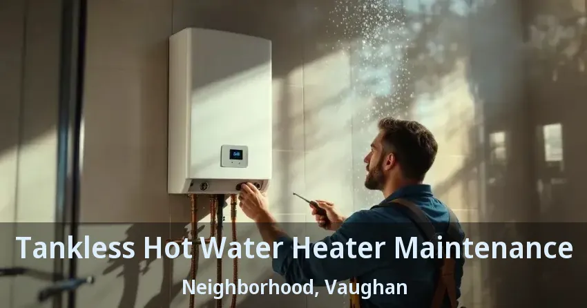 Tankless Hot Water Heater Maintenance Neighborhood, Vaughan - ON Tankless Hot Water Heater Maintenance Neighborhood, Vaughan - ON