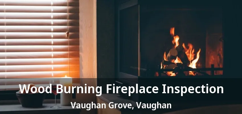 Wood Burning Fireplace Inspection Vaughan Grove, Vaughan - ON